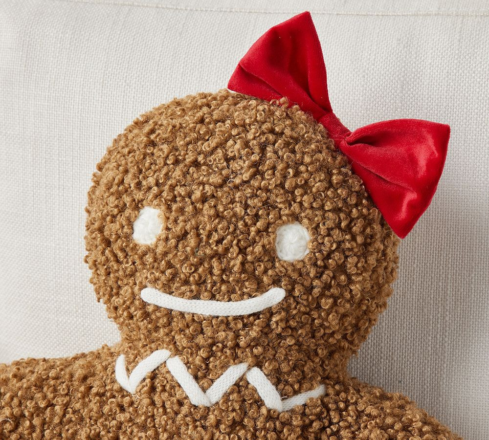 Ms. Spice Gingerbread Pillow | Pottery Barn (US)