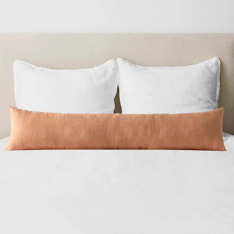 Prisha Linen Lumbar Pillow | The Citizenry