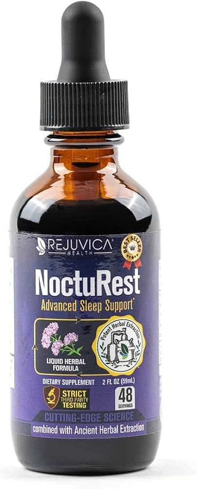 NoctuRest - Advanced Sleep Support Supplement - Liquid Delivery for Better Absorption - Melatonin... | Amazon (US)