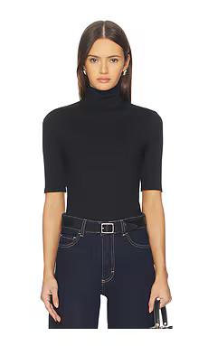 Mock Neck Elbow Sleeve Top
                    
                    Susana Monaco | Revolve Clothing (Global)