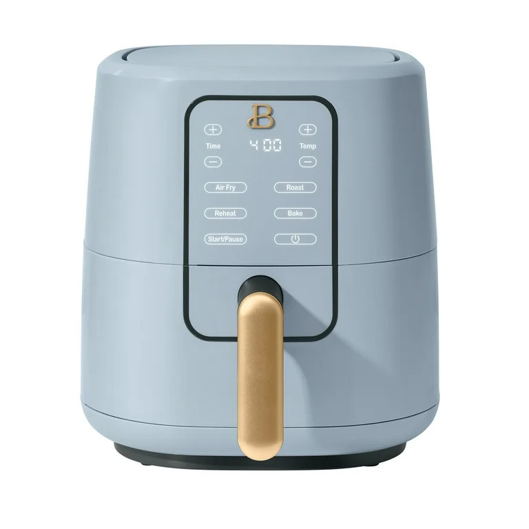Beautiful 3 Qt Air Fryer with TurboCrisp Technology, Cornflower Blue by Drew Barrymore | Walmart (US)