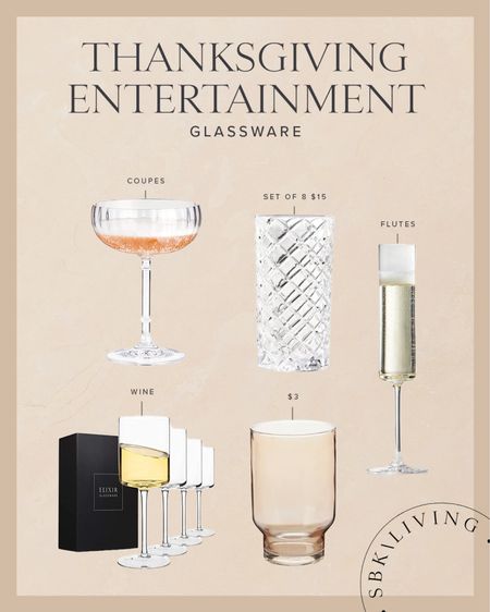 H O M E \ glassware selects for thanksgiving entertaining ✨ Walmart and Amazon finds!

#LTKSeasonal #LTKhome