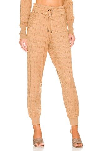 Veronica Beard Auden Sweatpant in Camel from Revolve.com | Revolve Clothing (Global)