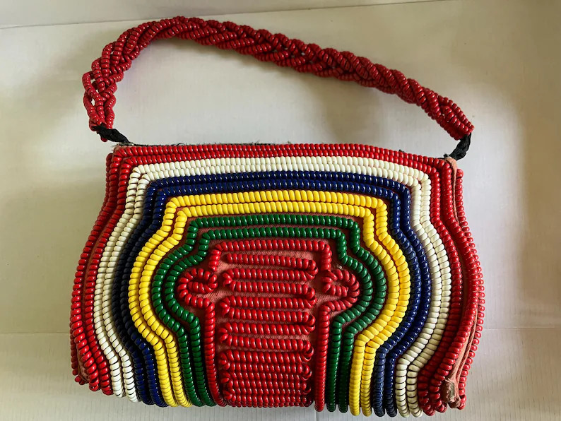 Vintage Telephone Cord Purse - Etsy | Etsy (US)