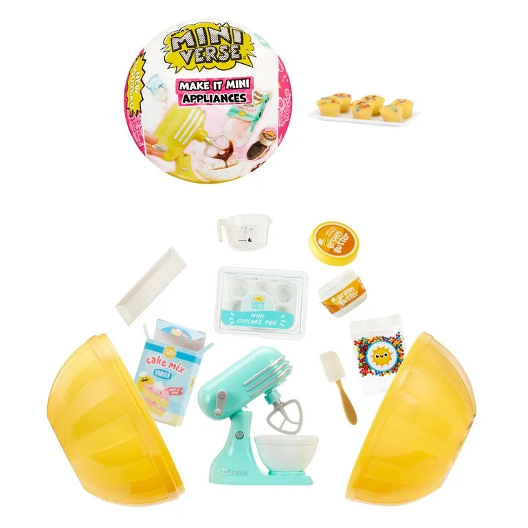 MGA's Miniverse - Make It Mini Appliances Series 2 Mini Collectibles, Kitchen Blind Pack, DIY, Re... | Walmart (US)