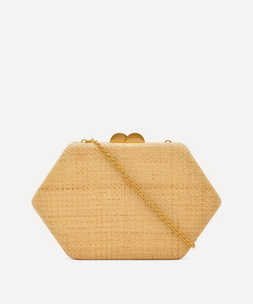 Arianne Geometric Straw Clutch | Liberty London (UK)