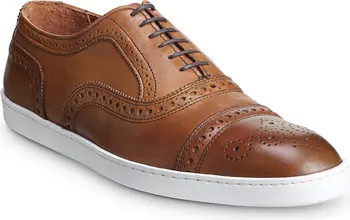 Allen Edmonds Strand Cap Toe Oxford Sneaker in Bone Leather at Nordstrom, Size 10.5 | Nordstrom
