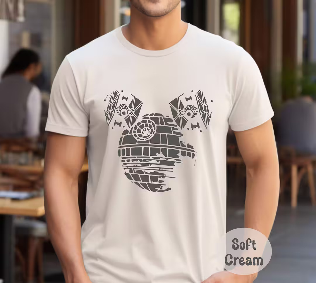 Mickey Death Star, Star Wars Shirt, Disney World Shirt, Star Wars Vintage Shirt, Star Wars Gift, ... | Etsy (US)