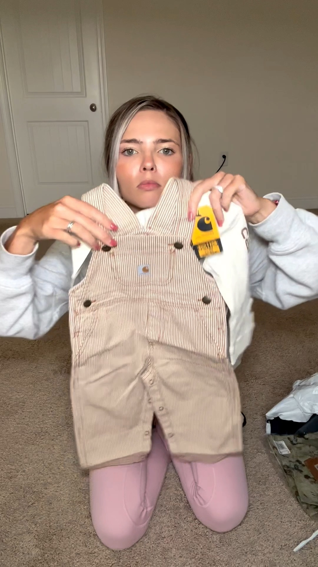 Carhartt Baby Fall Haul pt.2 🍂🧡 Cozy Sherpa, the cutest duck romper, and classic overalls + onesie combo you need for your little one this season. Durable, comfy, and perfect for fall adventures!

#LTKKids #LTKBaby #LTKFamily