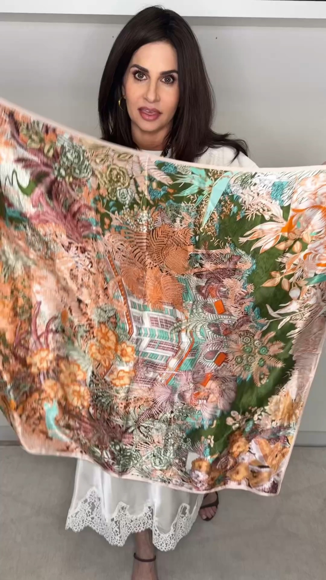 Loving the idea of the scarf accessory. 
Multiple variations available!!
#scarfstyle 

#LTKPetite #LTKOver40 #LTKMothersDay