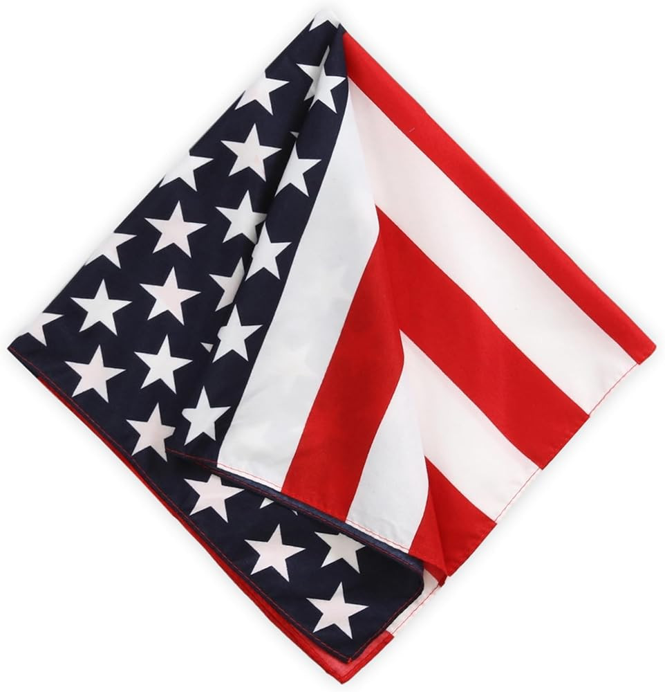 Tough Headwear Large Bandana Headband - Handkerchief Bandanas for Women & Men - Cowboy Scarf & Du... | Amazon (US)