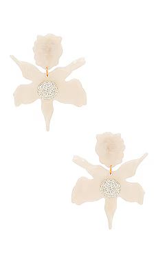 Lele Sadoughi Crystal Lily Earring in Mother Of Pearl from Revolve.com | Revolve Clothing (Global)