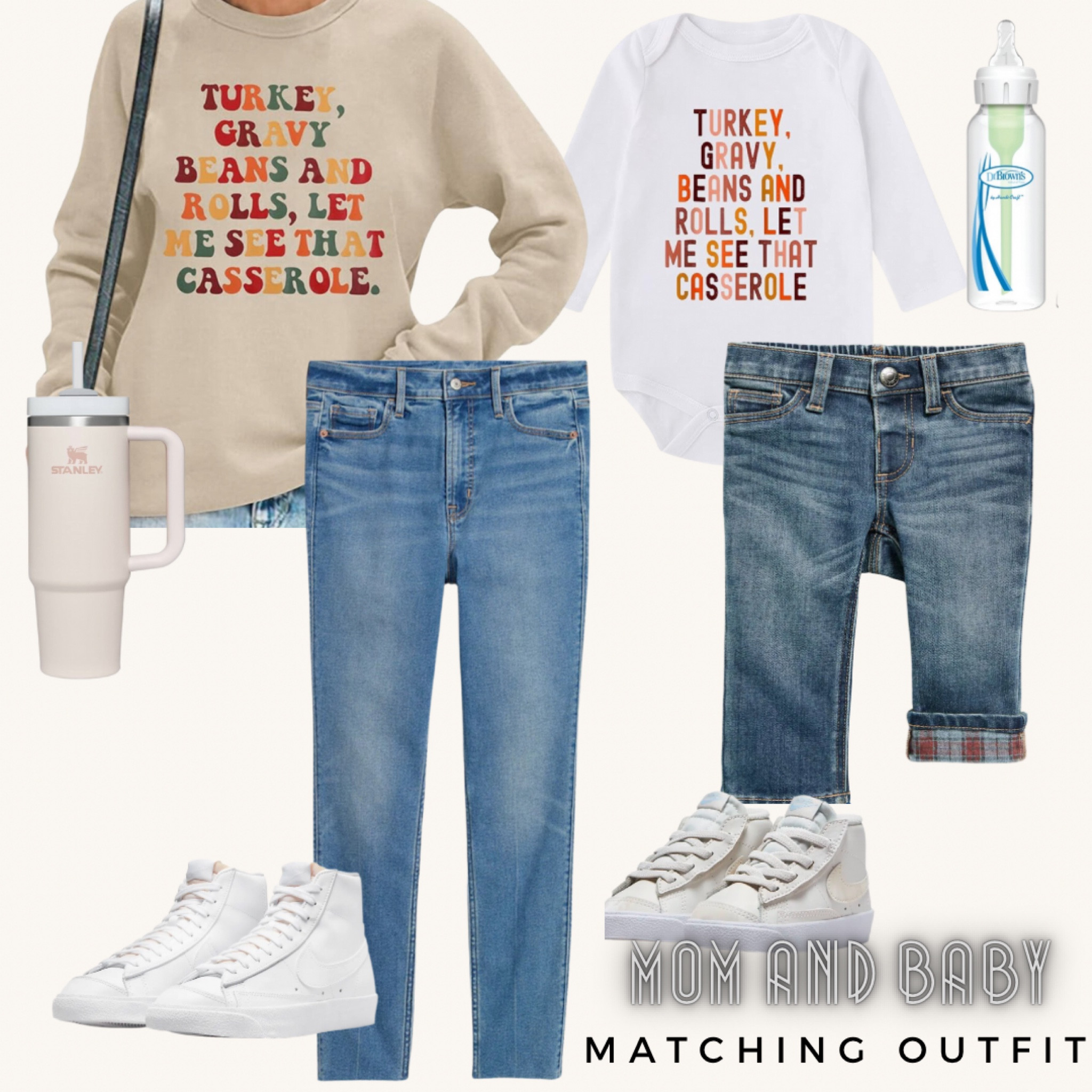 Mom and baby, matching outfits, mom and baby boy matching outfits, mom and boy style, outfit ootd, baby boy and mom matching, baby boy outfit inspo, mom outfit inspo, matching outfits, match with baby, mom and baby ootd, style for mom and baby, match your baby, baby boy and mom 

#LTKSeasonal #LTKstyletip #LTKHolidaySale