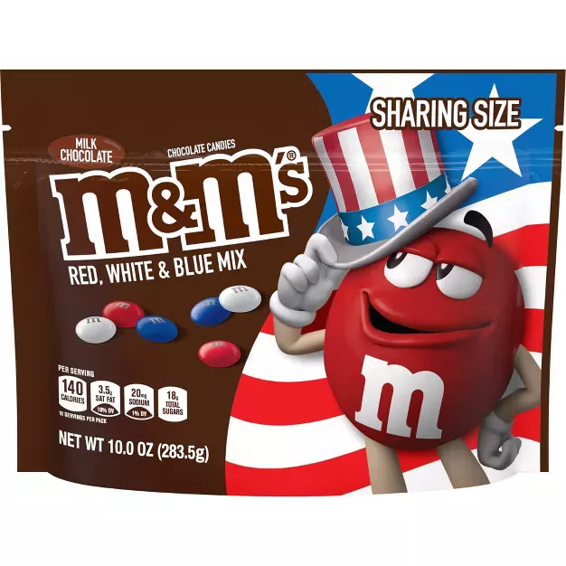 M&m's Family Size Milk Chocolate Candy - 18oz : Target