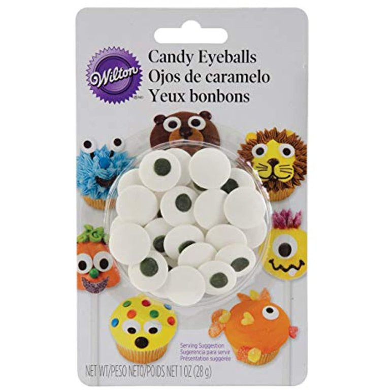 Wilton Candy Eyeballs, Great For Children’S Birthday Cakes, And Cupcakes, Make That Dessert Or ... | Walmart (US)
