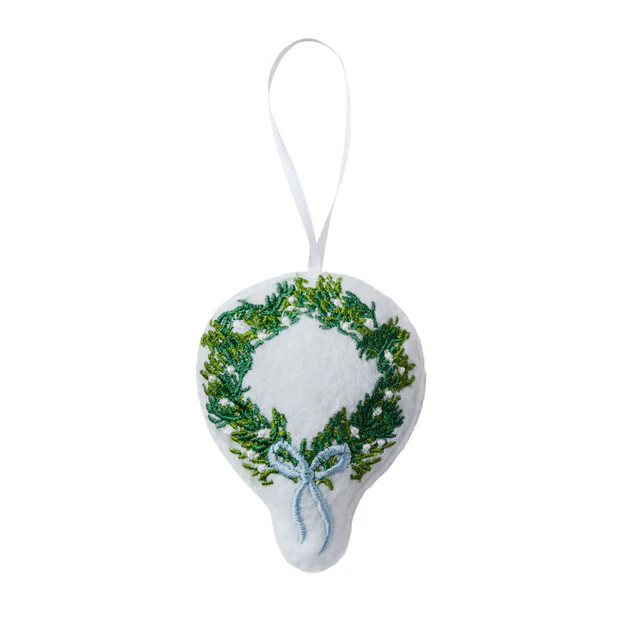 Cedar Wreath Bauble Ornament | Cailini Coastal