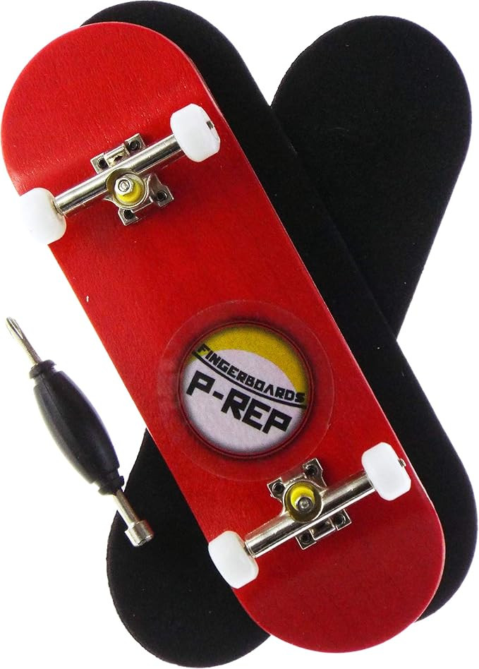 P-REP Starter Complete Wooden Fingerboard 30mm - Red | Amazon (US)