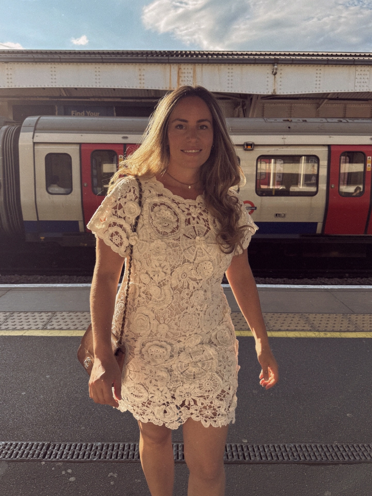 What do you do when your train is delayed, but a fit check of course. And is there a more perfect summer dress than a white crochet mini? Let’s just say it was a speedy outfit change post Legoland before heading to a fashion talk last night… 🩶

#LTKsummer #LTKeurope #LTKdresses