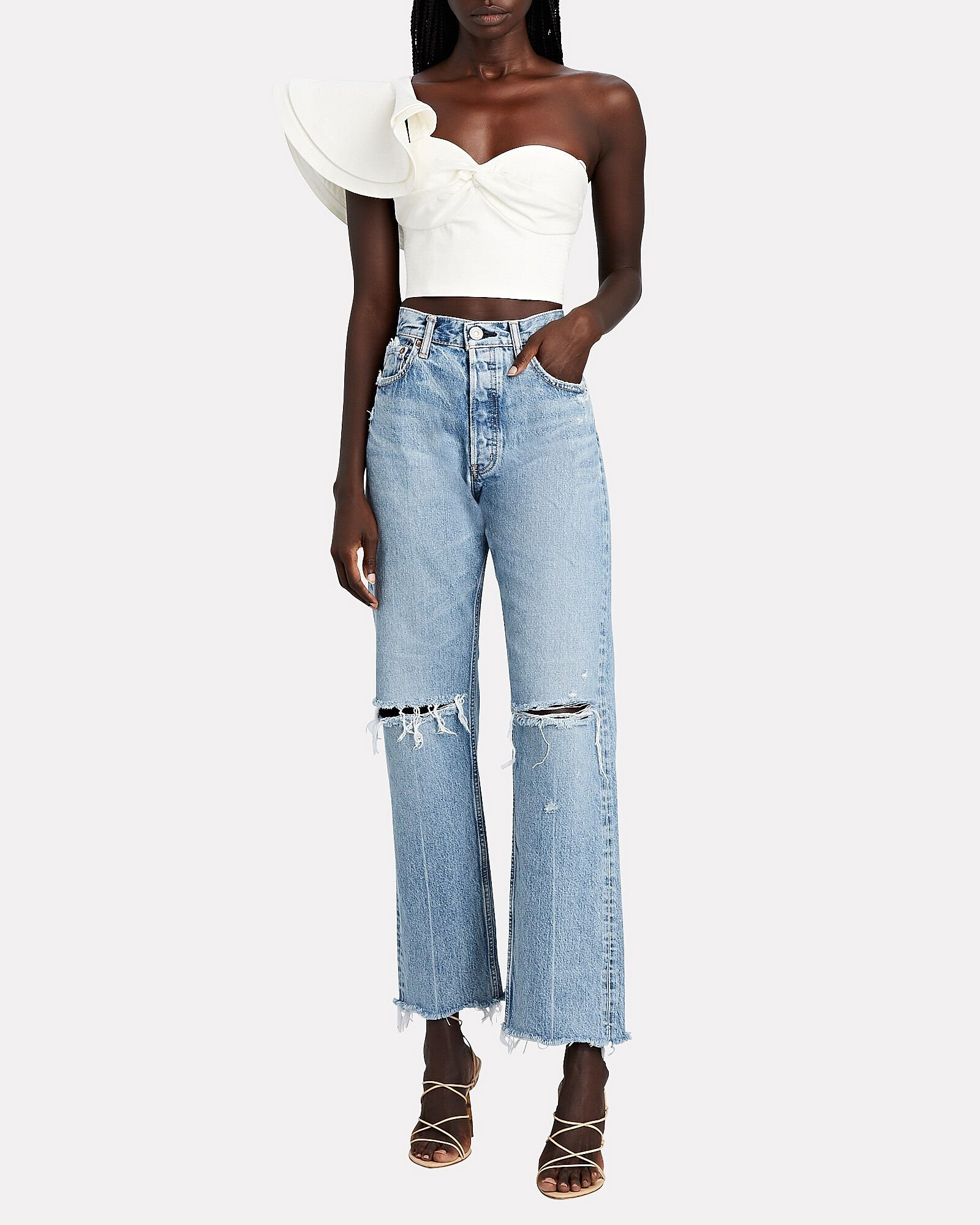 Clothing



: 


Designers



: 


MOUSSY VINTAGE



: 
Viola Wide Straight-Leg Jeans | INTERMIX