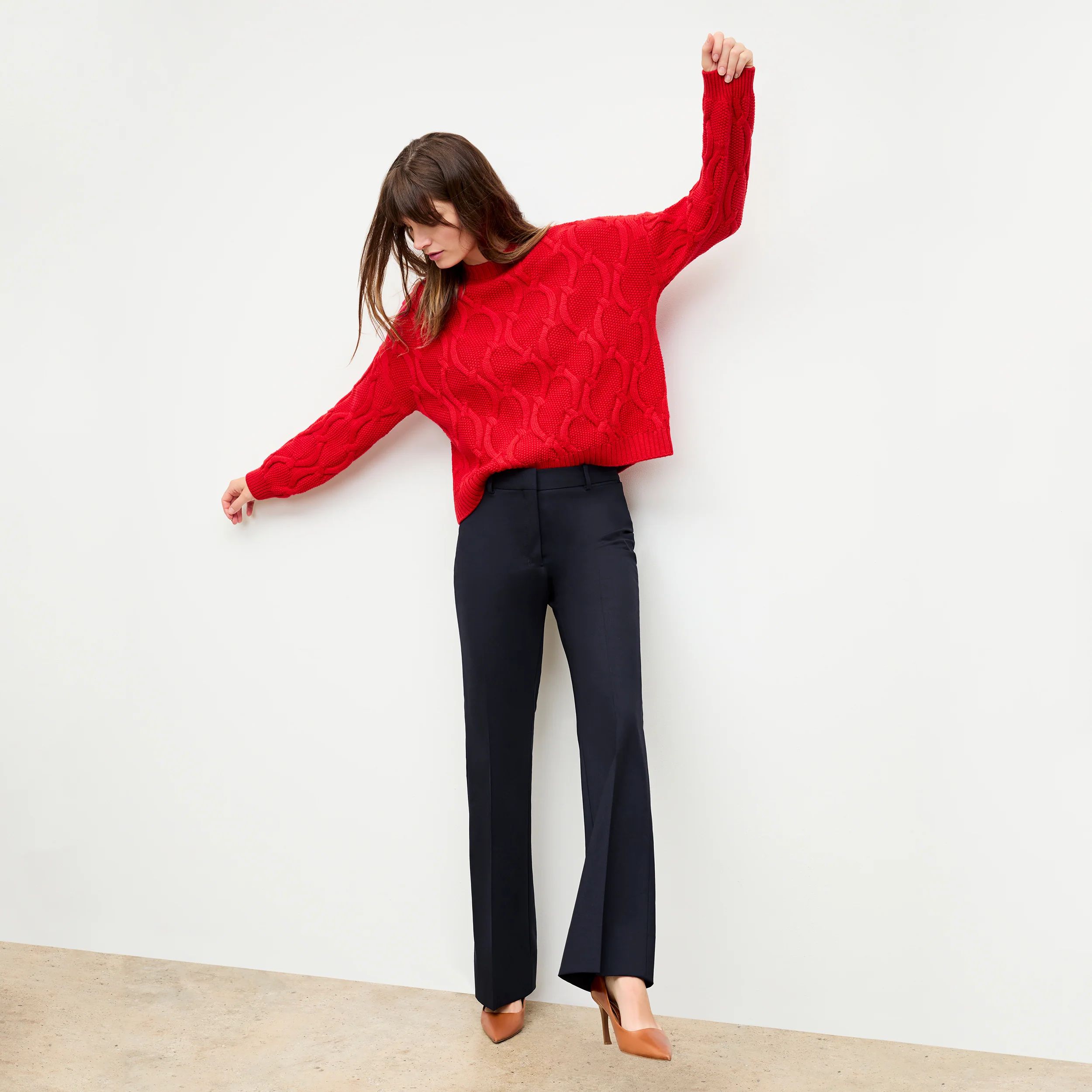 The Kiki Sweater - Cable Knit | MM LaFleur