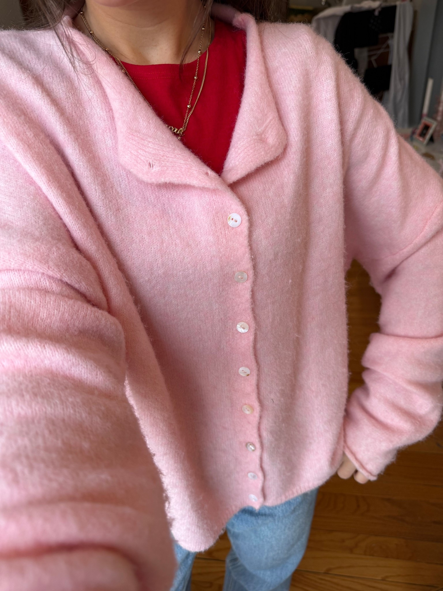 Another pink and red fit for love week!

#LTKU #LTKootd #LTKValentine