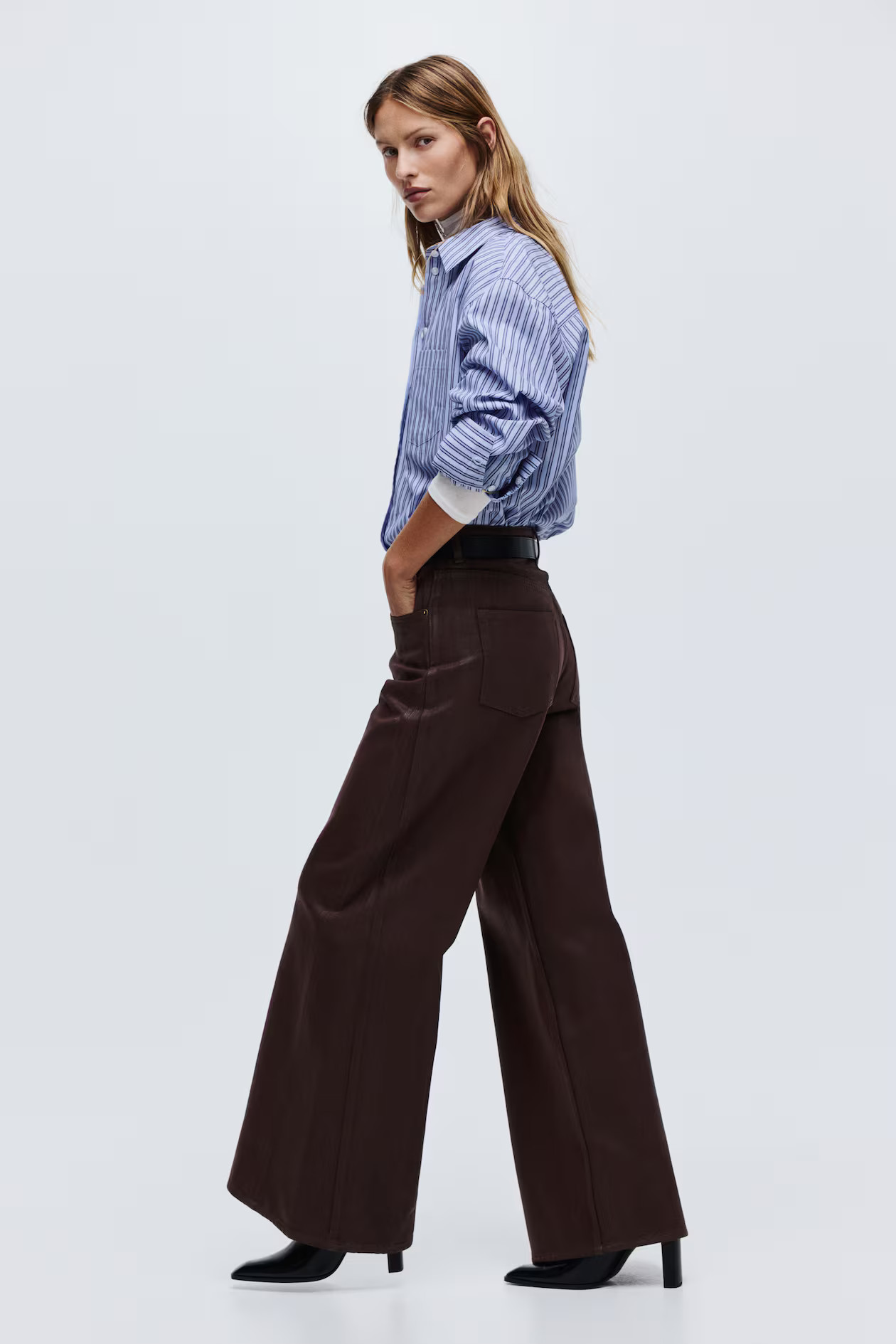 Wide High Jeans | H&M (US + CA)