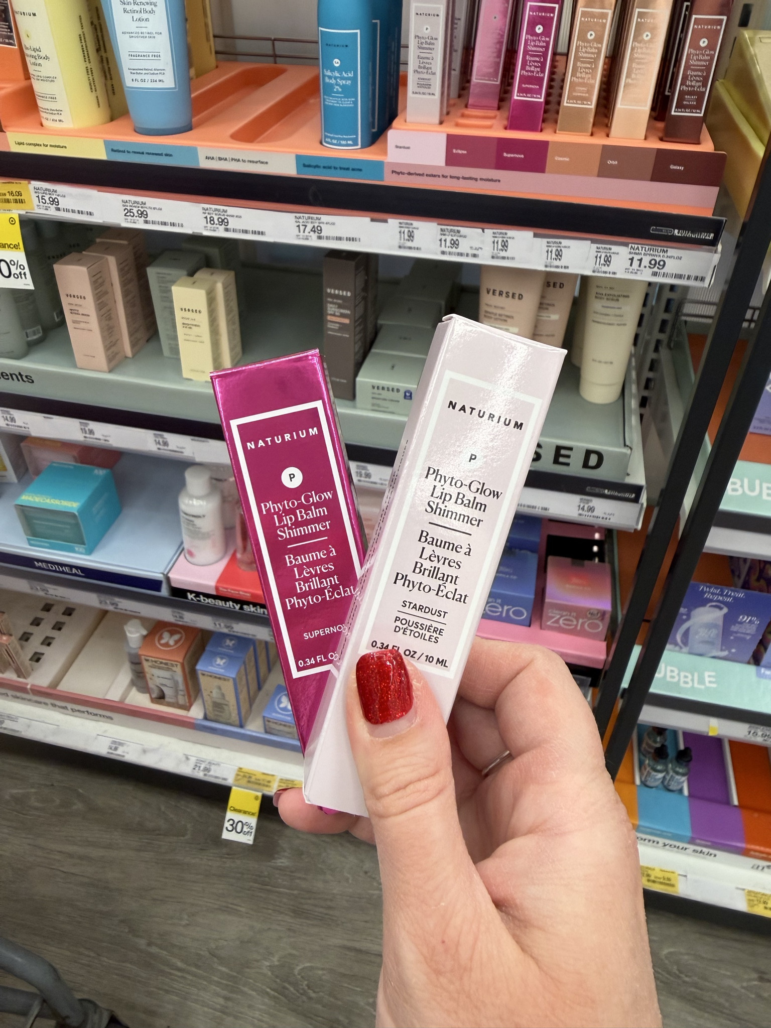 Target beauty restock + makeup haul 💄✨ 

I went in to restock some of my favorite beauty products I recently ran out of and couldn’t resist grabbing two more shades of my go-to lip balms! 

I’m so excited to open these, color swatch them, and see how they look on. You can never have too many good lip products.

These are perfect for everyday makeup, easy touch-ups, and will make such cute Valentine’s Day gifts. 

They’d be amazing in a Valentine’s Day gift basket, gift bag, or as always - a little beauty treat for yourself.

If you’re searching for Target beauty finds, lip balm favorites, makeup restock, or Valentine’s Day beauty gift ideas - here’s your sign!


#LTKValentine #LTKselfcare #LTKBeauty