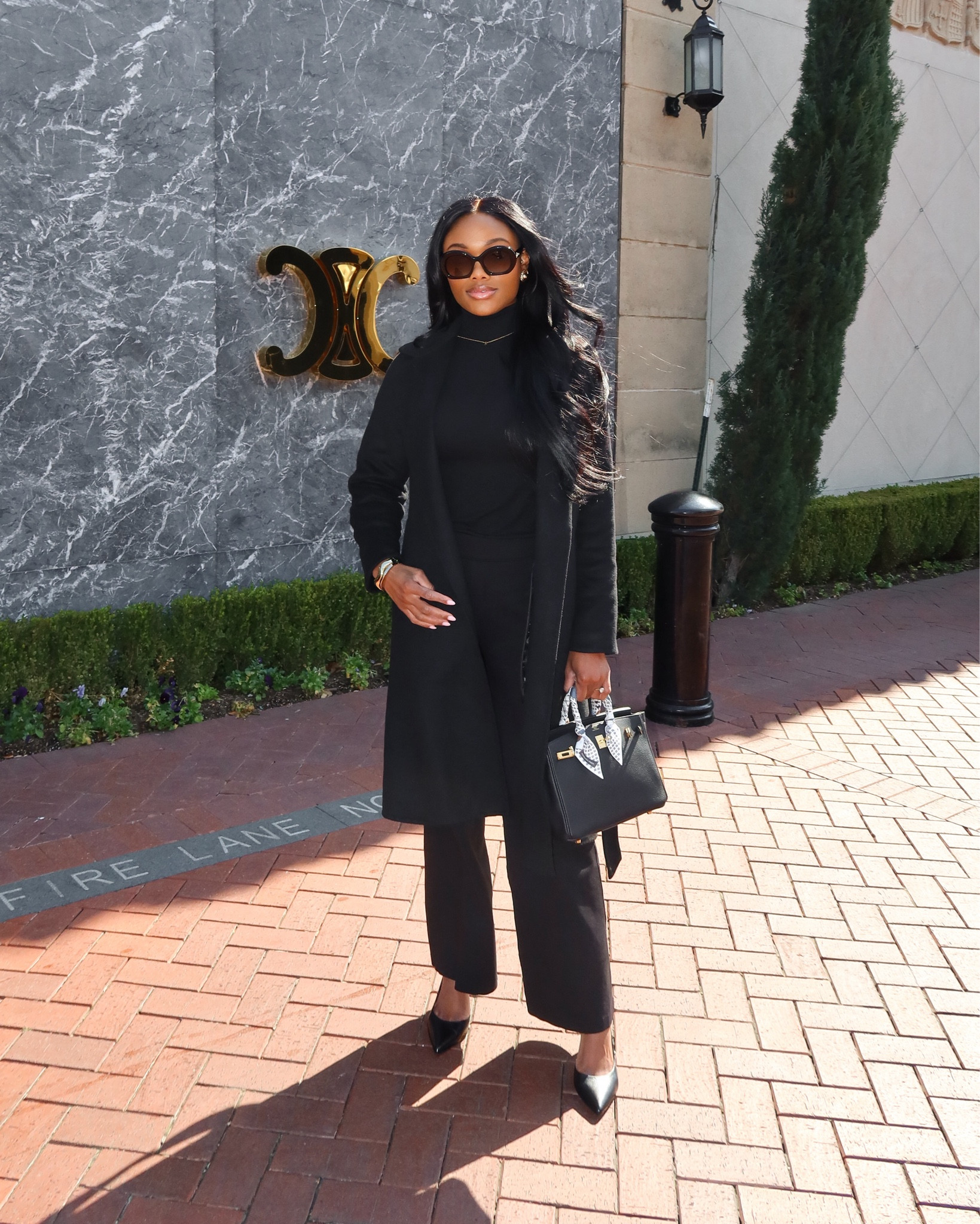 Brunch outfit of the day 🖤

#LTKWorkwear #LTKSeasonal #LTKShoeCrush