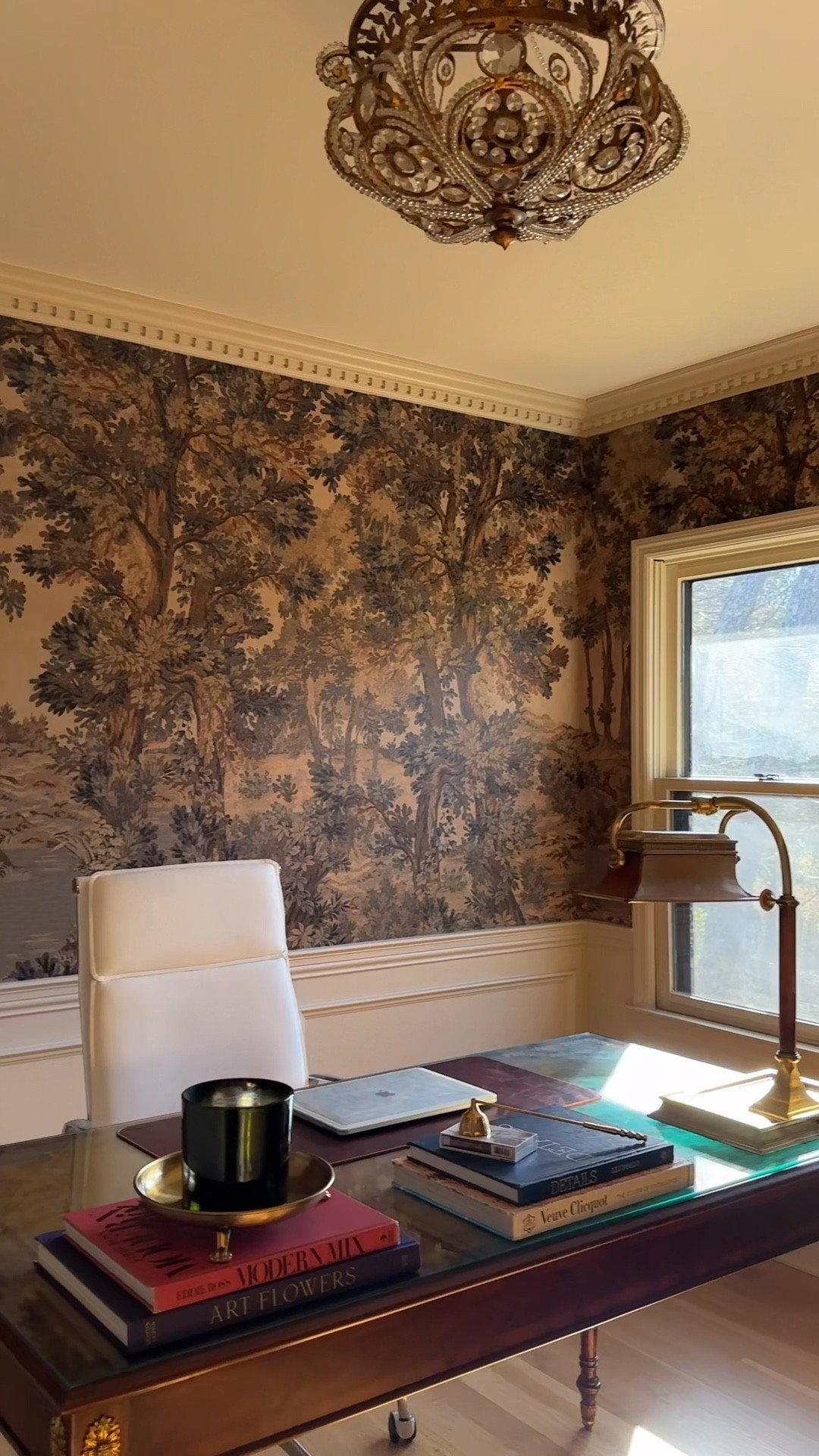 The home office reveal ✨

What was once a white box is now one of the most inspiring rooms in the house. From the detailed trim work to the wallpaper mural wrapped in the warmest, saturated cream, this space feels like it’s quietly saying, please come in and stay awhile.

I’m so excited to finally have a room that supports the work that matters most to me—both my design work and my content creation. A space that feels layered, grounded, and creative in all the right ways.

A heartfelt thank you to the partners who helped bring this vision to life:

Woodwork:
Paint:
Wallpaper:
Caulk:
Paint supplies:

And a special thank you to @oneroomchallenge and @apartmenttherapy for continuing to create a space where creativity, risk-taking, and community collide. You always push me in the very best way.

More still shots and a full blog post coming soon. In the meantime you can shop everything I used for this space here (wallpaper is not lockable but I’ve added similar options)

If you followed along during ORC, thank you for being part of this journey. Tell me your favorite detail below—I’d love to know what caught your eye!

#homeoffice #transformation #diy



#LTKHome #LTKFindsUnder100 #LTKFindsUnder50