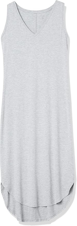 Daily Ritual Women's Jersey Sleeveless V-Neck Midi Dress | Amazon (US)