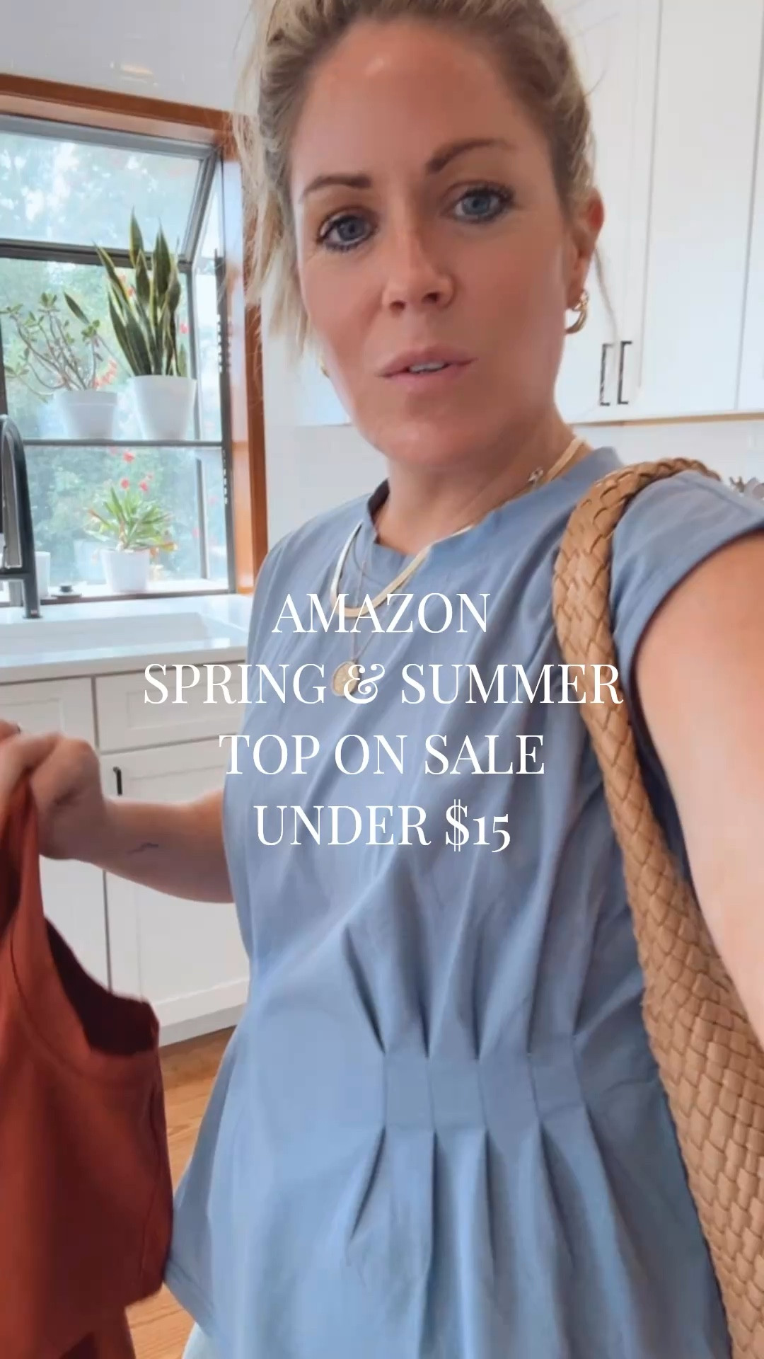 Amazon Spring & Summer Top on sale under $15! Wearing a S.

#LTKootd #LTKSaleAlert #LTKPetite