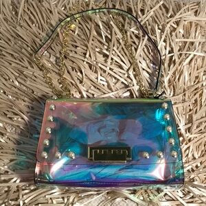 Iridescent Pearl-Embellished Women's Bag Zac Posen brand new shoulder clear lady | Poshmark