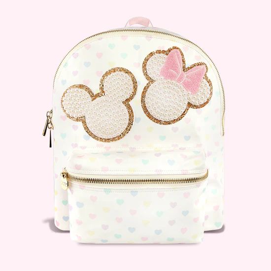 Mickey & Minnie Pastel Hearts Classic Backpack | Stoney Clover Lane
