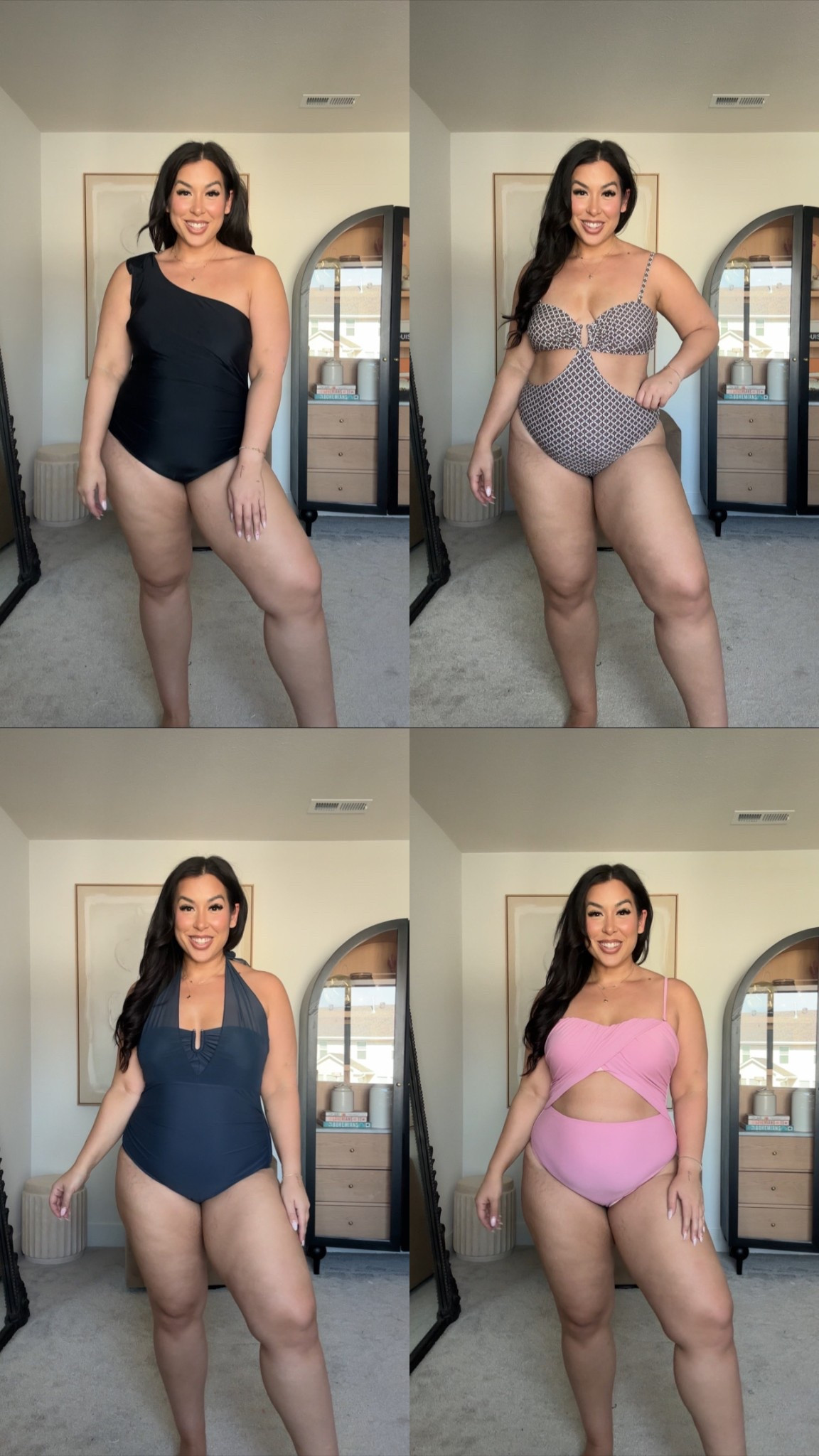 @cupshe midsize swimsuit round up! I’m in a size XL in everything! Bon15 15% off over 70USD+ // Bon20 20% off over 109USD+ #cupshepartners #cupshe
-
-
-
One piece swimsuit, full coverage swimsuit, size large swimwear, Bonnie Wyrick swimwear, cut out swimsuit 

#LTKSwim #LTKMidsize #LTKFindsUnder100