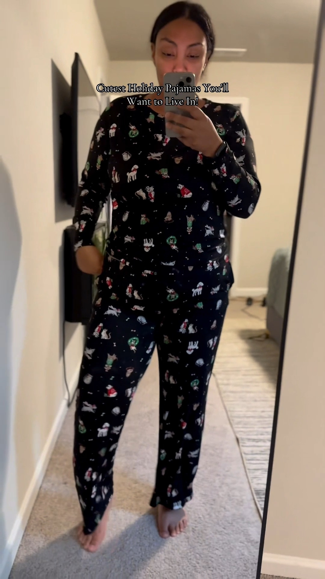 Found the cutest holiday pajamas at Walmart today! ❤️ They’re soft, comfy, and have pockets (yes, pockets 👏). They had so many cute styles to choose from and the best part? Only $12.98 for the set! Definitely snagging a few more before they’re gone. #AffordableFind

#LTKOver40 #LTKSeasonal #LTKFamily