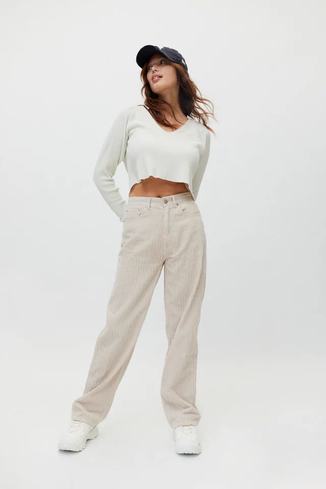BDG High-Waisted Baggy Corduroy Pant | Urban Outfitters (US and RoW)