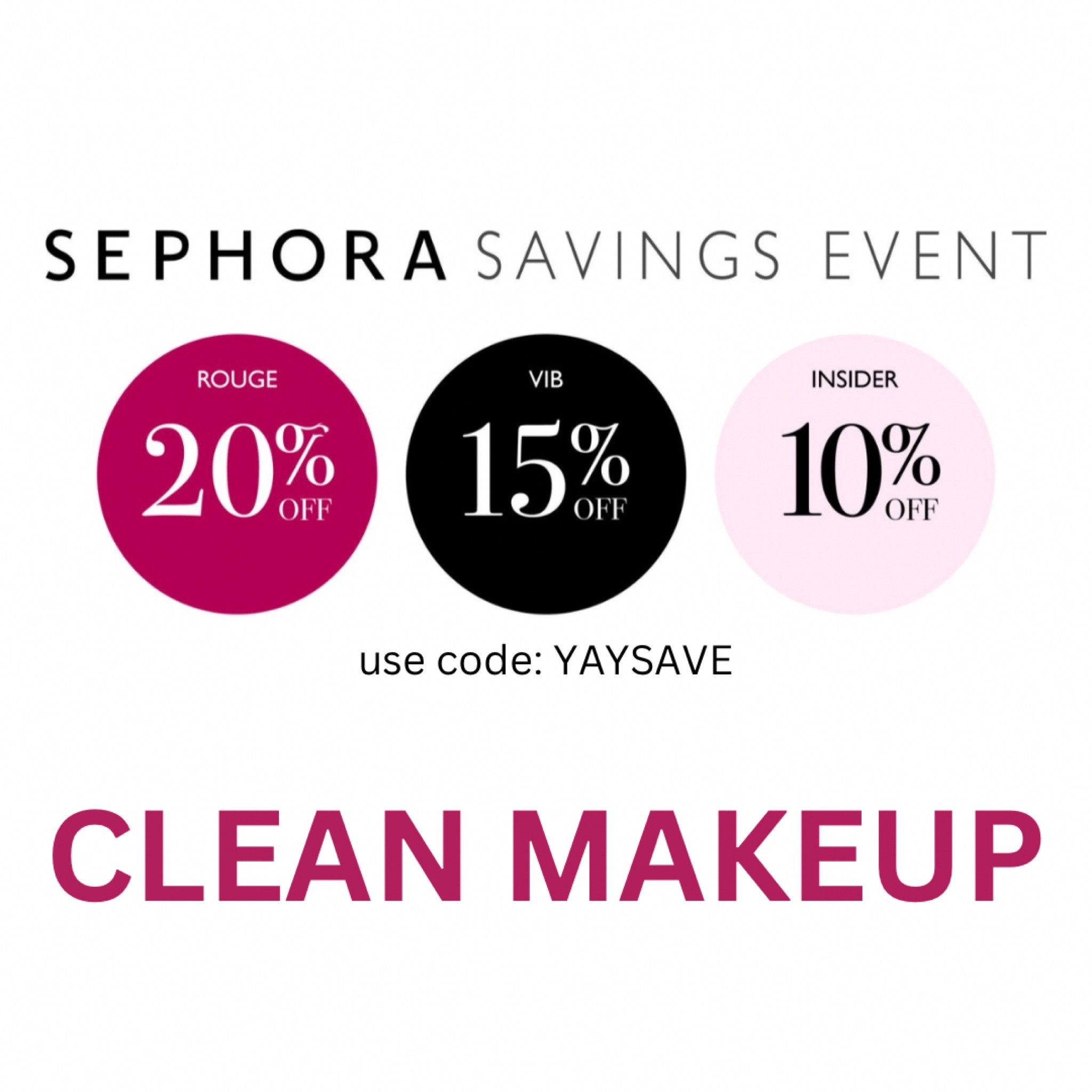 All of my favorite clean makeup products! 

#LTKbeauty #LTKsalealert #LTKxSephora