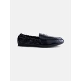 Scenario Women's Faux Leather Scrunch Loafers | Walmart (US)