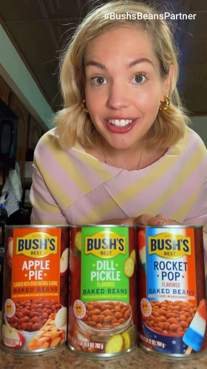 Apple Pie. Rocket Pop. Dill Pickle. Nostalgic summer flavors have entered the chat. @bushsbeans #BushsBeansPartner

I tasted all three limited-time Bush’s Baked Beans flavors, and they were way more fun than I expected. The Apple Pie flavor especially surprised me in the BEST way.

Bush’s Beans have been a summer cookout staple forever, but these limited-edition flavors are such a fun twist for cookout season. You must try them for yourself while they’re still around. 

 #LTKootd #LTKfoodie #LTKvlog