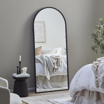 Metal Arched Full Length Mirror | Temple & Webster AU