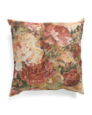 Made In Usa 22x22 Floral Tapestry Oversized Feather Fill Pillow | Throw Pillows | Marshalls | Marshalls
