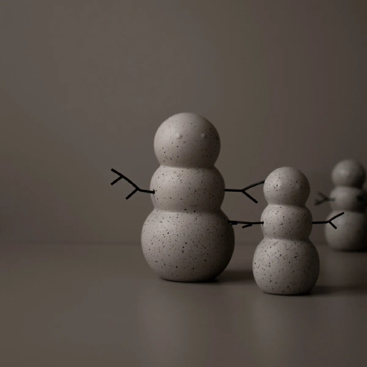 Ceramic Snowman Mole Dot | Wayfair North America
