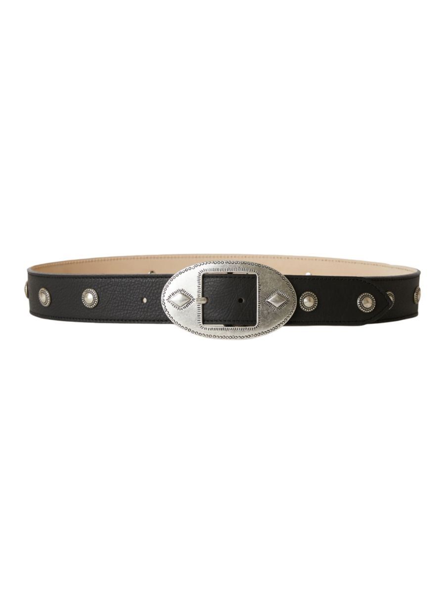Zephyr Range Studded Leather Belt | Saks Fifth Avenue