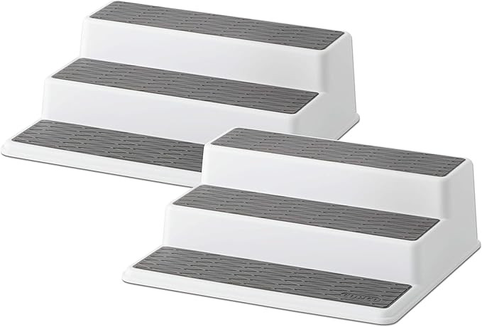 Copco Non-Skid 3-Tier Spice Pantry Kitchen Cabinet Organizer, 10-Inch, Gray 2 | Amazon (US)