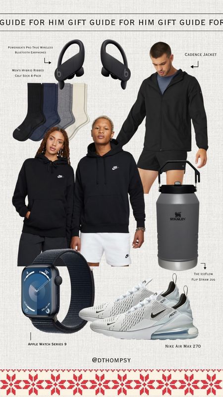 Gift guide (for him)

Holiday. Gift guide. For him. Athletic. Athlete. Athleisure. Man. 

#LTKGiftGuide #LTKHoliday