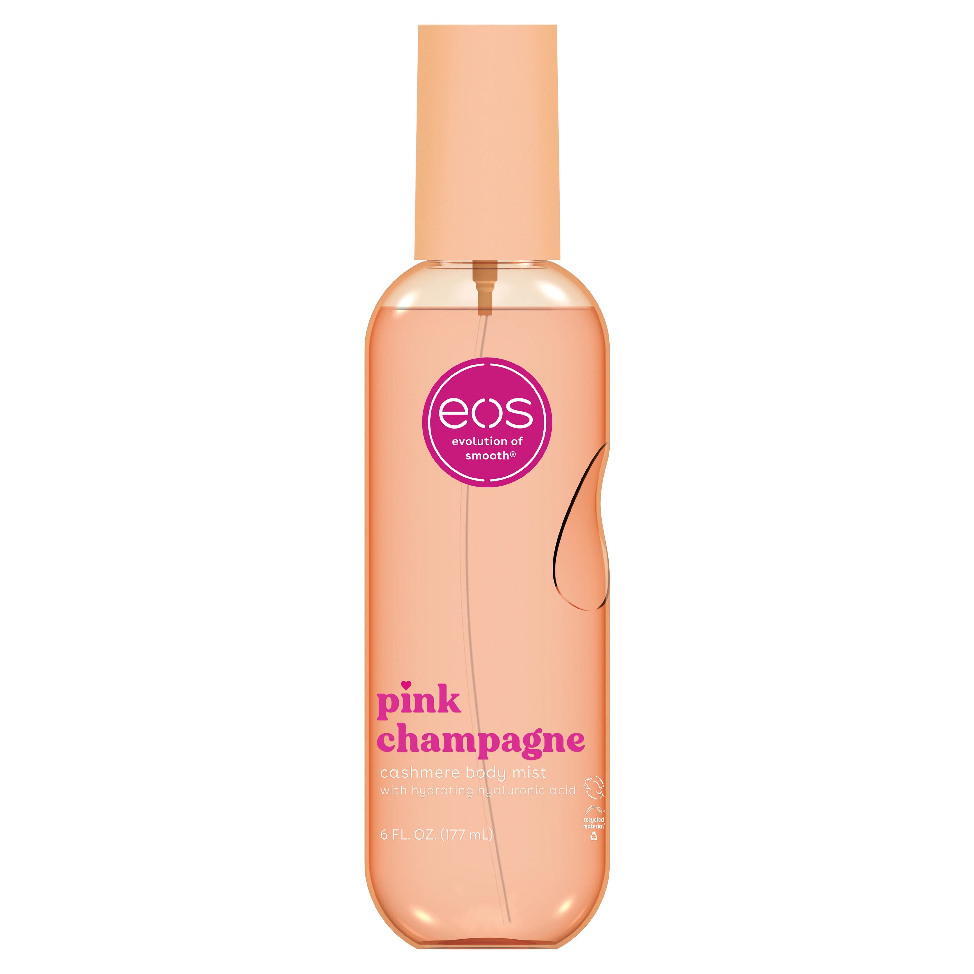 eos Cashmere Body Mist - Pink Champagne - 6 fl oz - Walmart.com | Walmart (US)