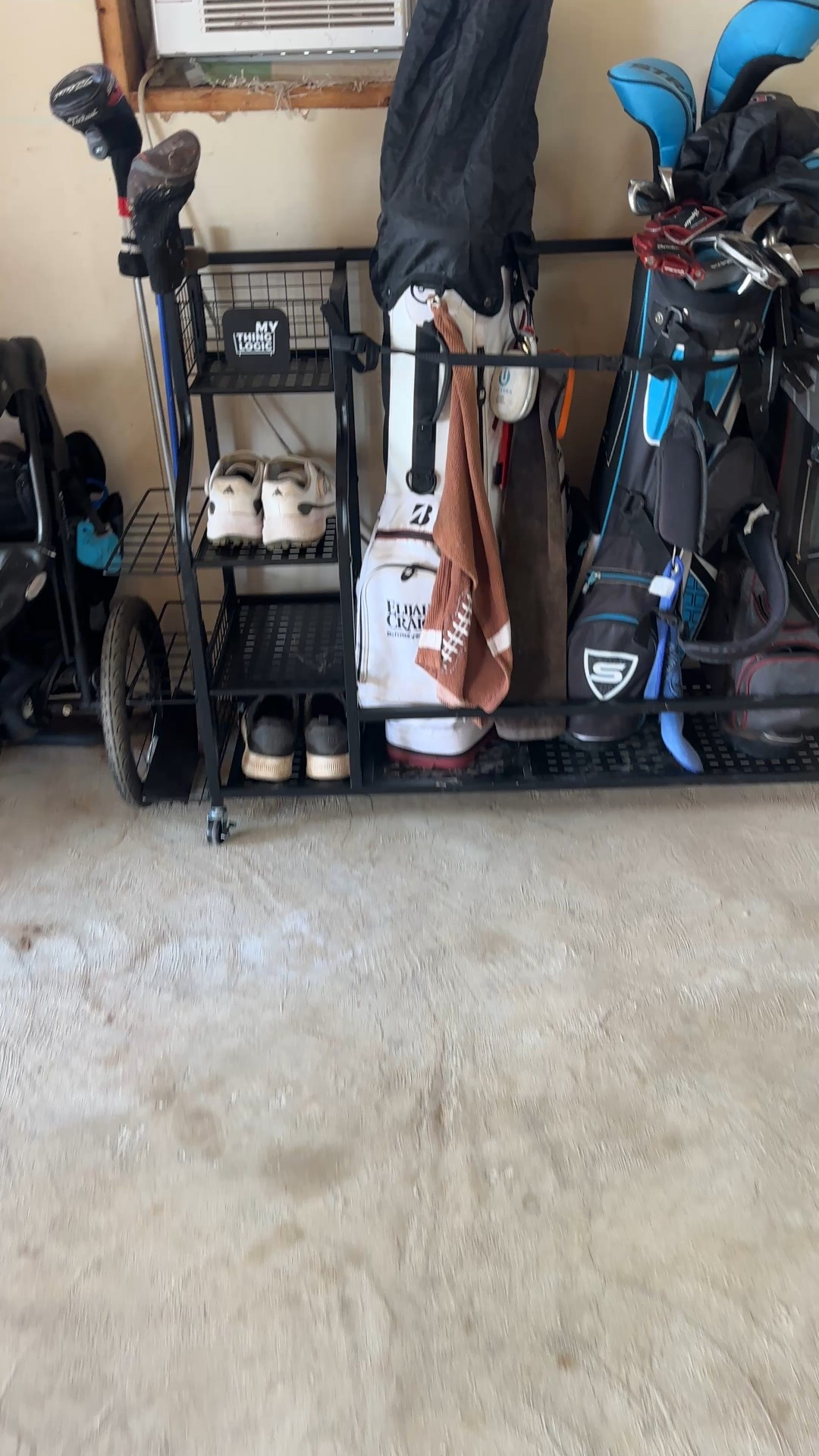 🏌️‍♂️Golf garage makeover complete ✅
This My Logic Thing golf bag holder from Amazon has been the best addition to our garage. It holds multiple bags, shoes, balls, and more — and it actually looks sleek.
If you’ve got golf gear taking over your space, this is your sign to organize it 🙌
Linked it all here + a few other garage must-haves I love!

#LTKhome #LTKAmazonFinds #GarageOrganization #GolfGear #MyLogicThing #AmazonMustHaves #LTKBacktoSchool #LTKDadGifts #GarageMakeover #GolfStorage #OrganizedLife
