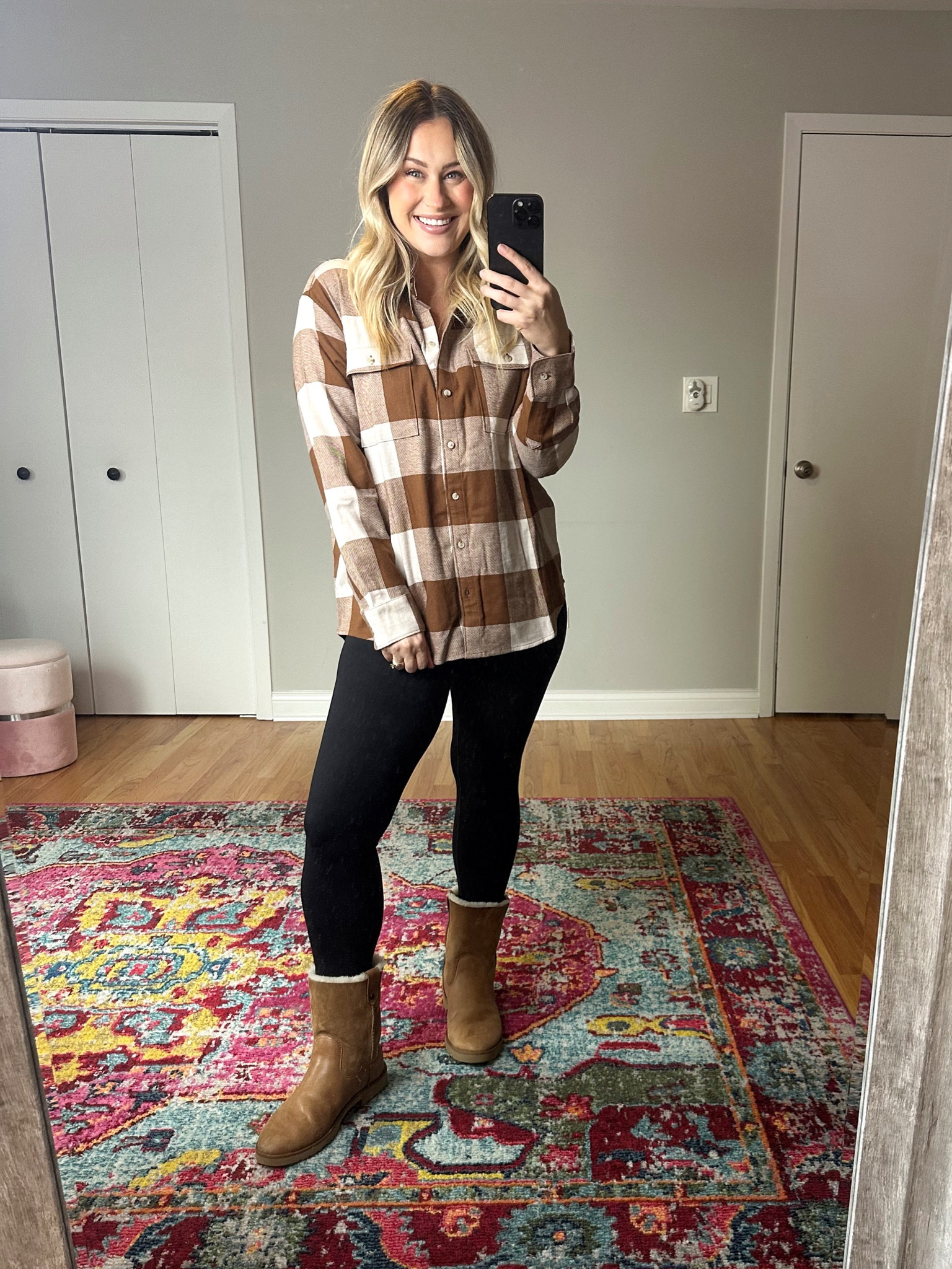 Fall outfit ideas / oversized flannel is on sale right now

#LTKsalealert #LTKshoecrush #LTKfindsunder50