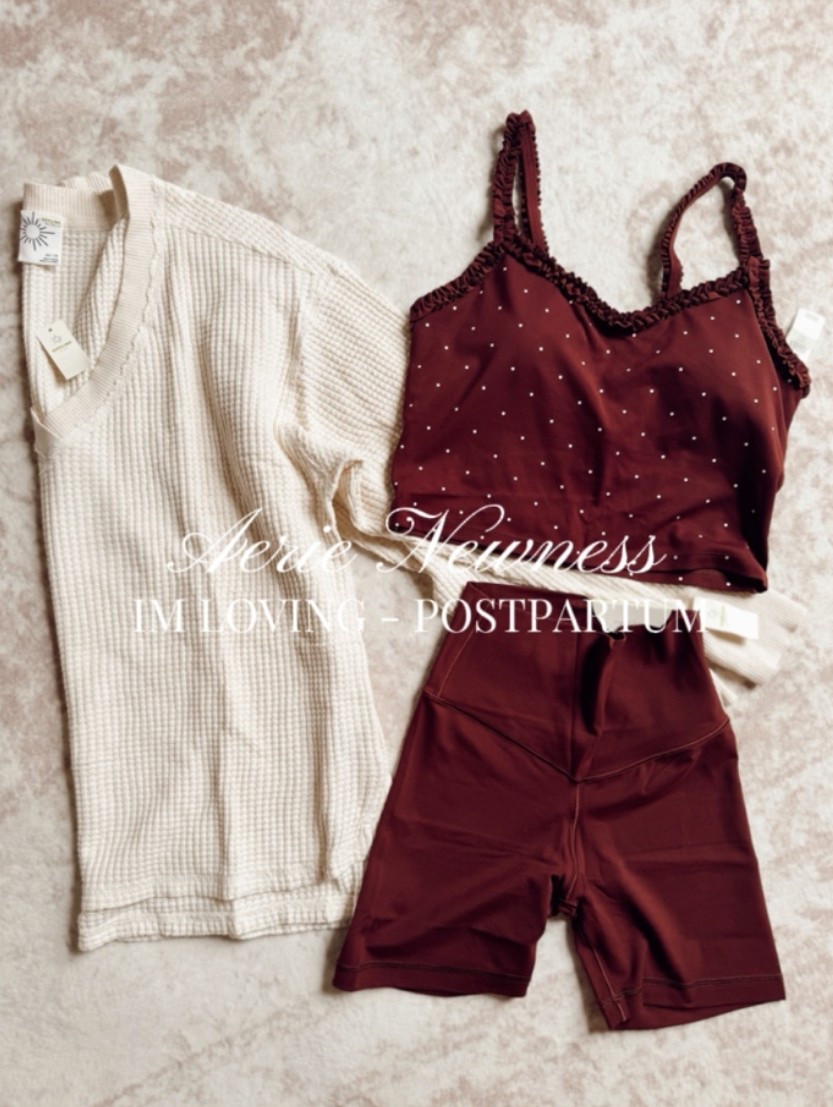 @Aerie newness I’m loving for postpartum ✨🌷

#LTKootd #LTKmomlife #LTKBump