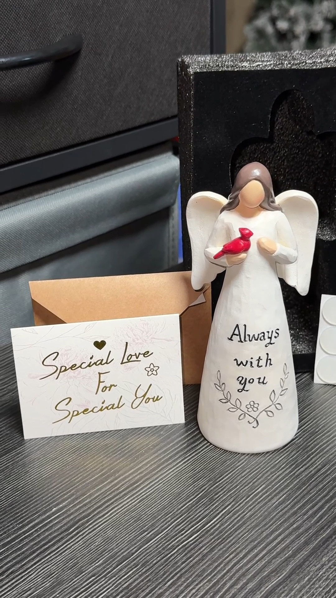 Such a meaningful gift! Love this angel figurine with a cardinal. 🫶🏼 🐦‍🔥

#LTKFindsUnder50 #LTKdayinmylife #LTKselfcare